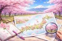 桜前線はどう進む？開花予想と見頃の計画を立てる