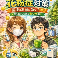 花粉症 対策 裏技は本当に効く？今日からできる楽ワザ集