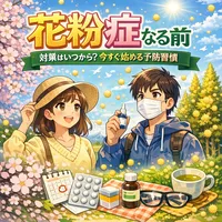 花粉症 なる前 対策はいつから？今すぐ始める予防習慣