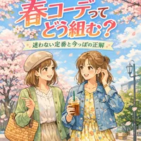 春 コーデってどう組む？迷わない定番と今っぽの正解
