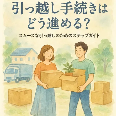 引っ越し手続きはどう進める？スムーズな引っ越しのためのステップガイド