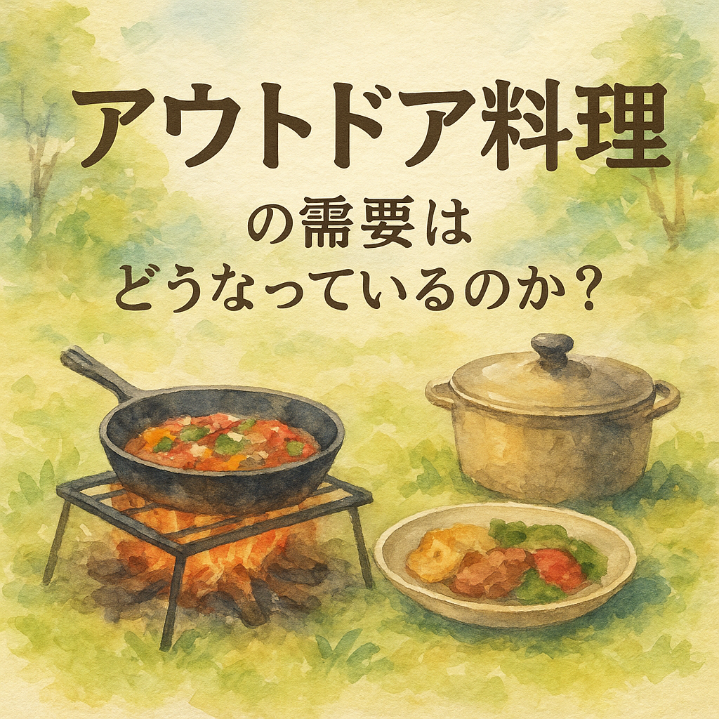 アウトドア料理の需要はどうなっているのか?