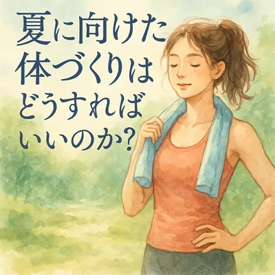 夏に向けた体づくりはどうすればいいのか？