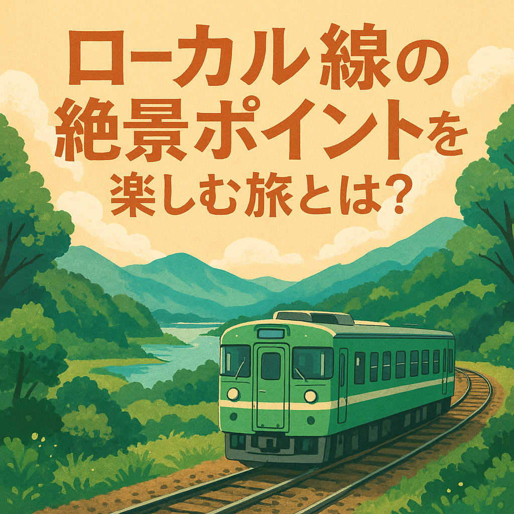 ローカル線の絶景ポイントを楽しむ旅とは？