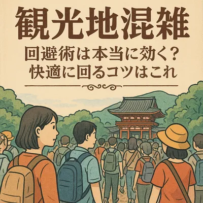観光地 混雑時間帯 回避術は本当に効く？快適に回るコツはこれ