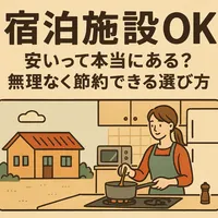 宿泊施設 自炊OK 安いって本当にある？無理なく節約できる選び方
