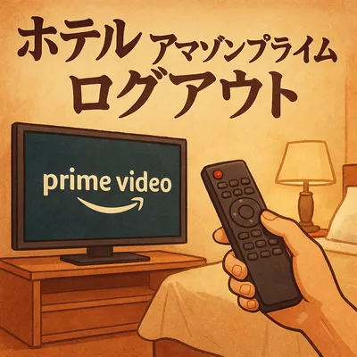 ホテル アマゾンプライム ログアウト