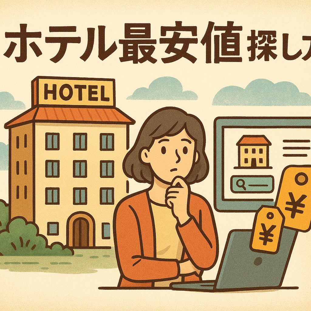 ホテル 最安値 探し方