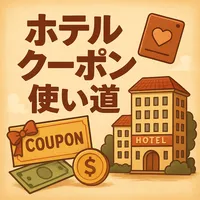ホテル クーポン 使い道