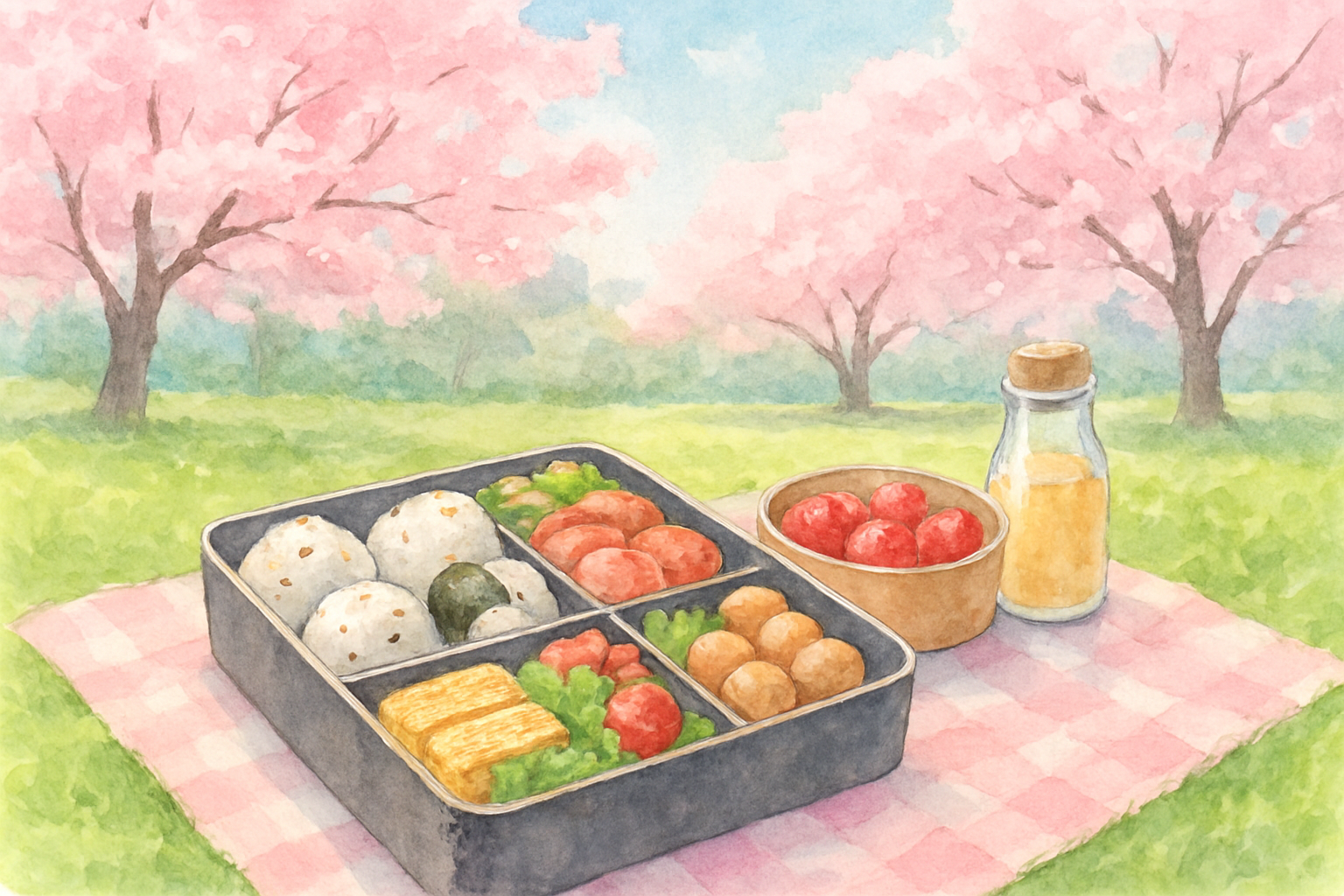 お花見弁当の基本とは？