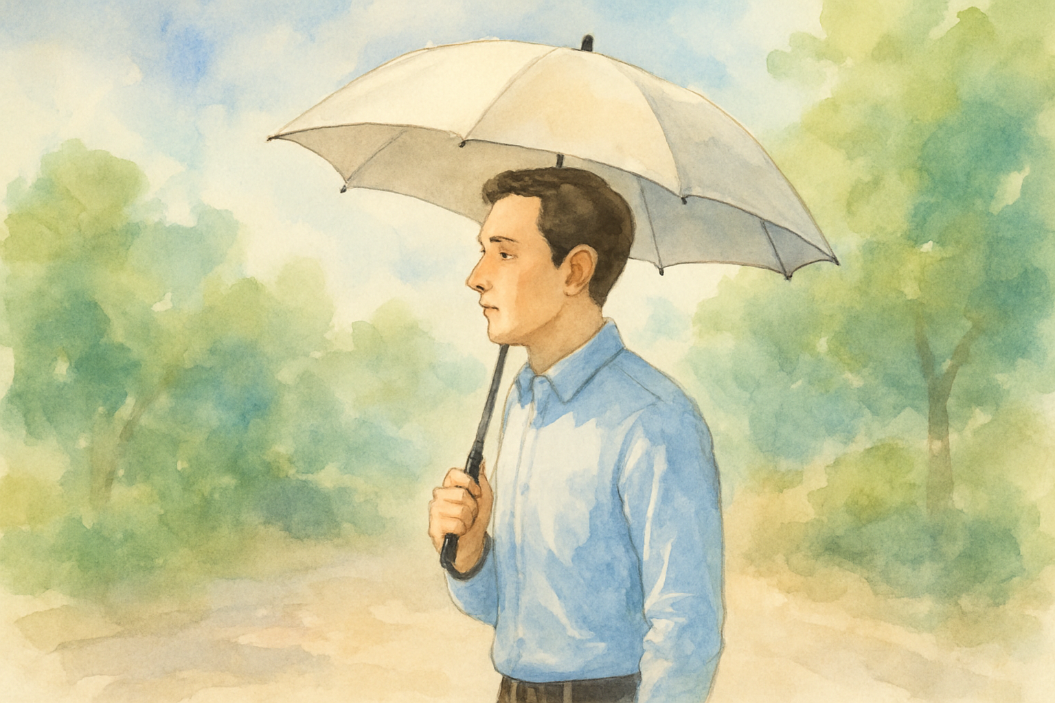 男性の日傘は恥ずかしいという考えは少数派