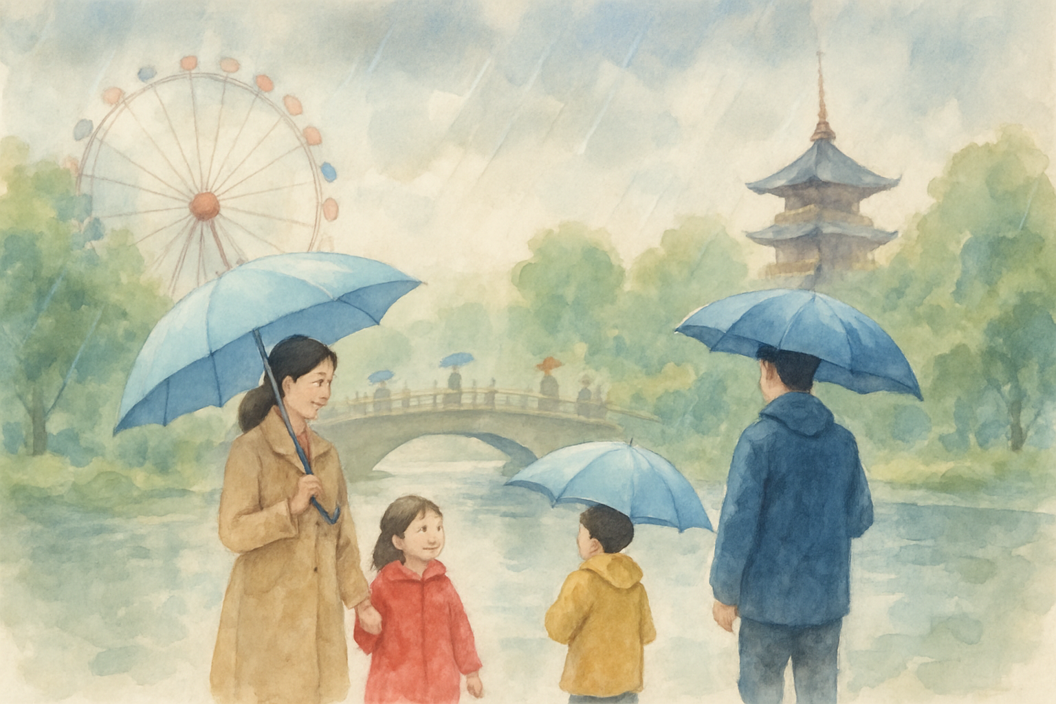 雨の日でも楽しめる観光地のポイント