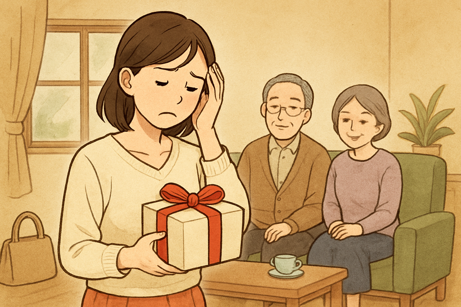 義実家の手土産は毎回じゃなくても大丈夫なことが多いです