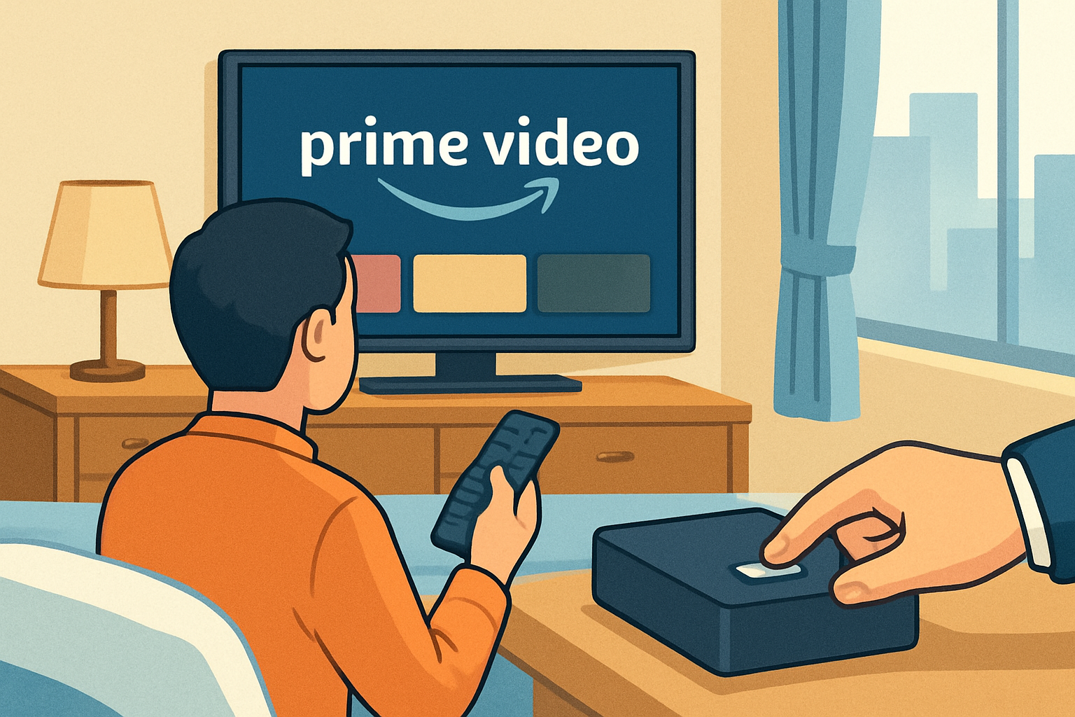 ホテルのテレビでPrime Videoを見るなら「ログイン方法の違い」と「ログアウト」が最重要です!
