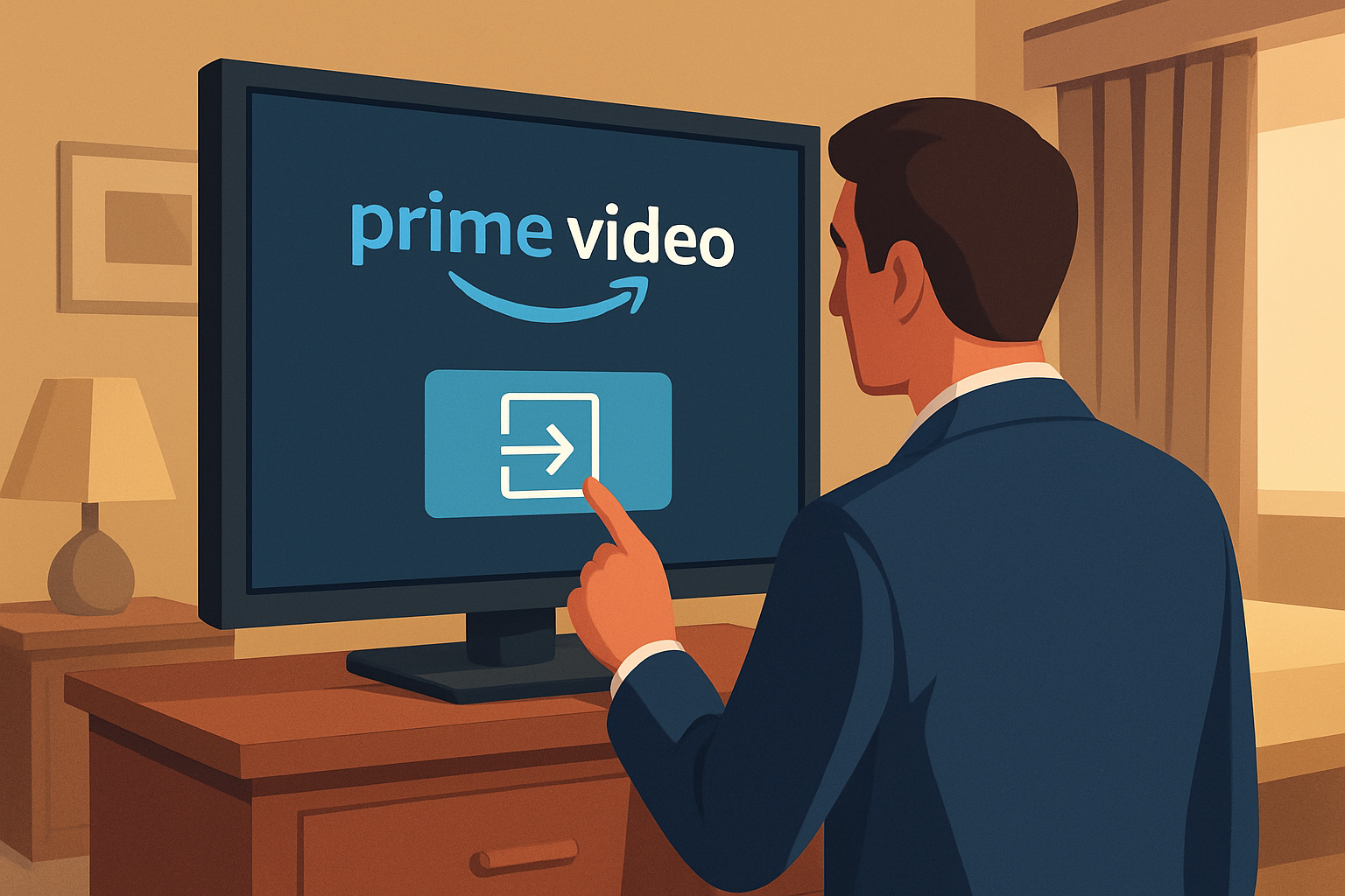 ホテルのテレビでAmazonプライムをログアウトする最短ルート