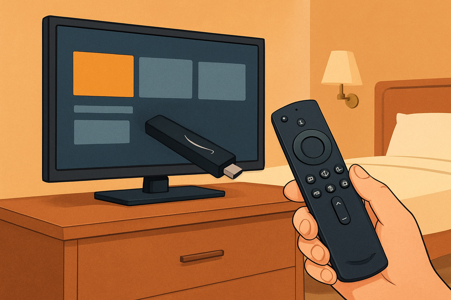 ホテルでamazonスティック(Fire TV Stick)を使うコツは「3つの確認」です!